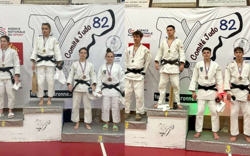 SALOMÉ et LORENZO sur le podium à Moissac !