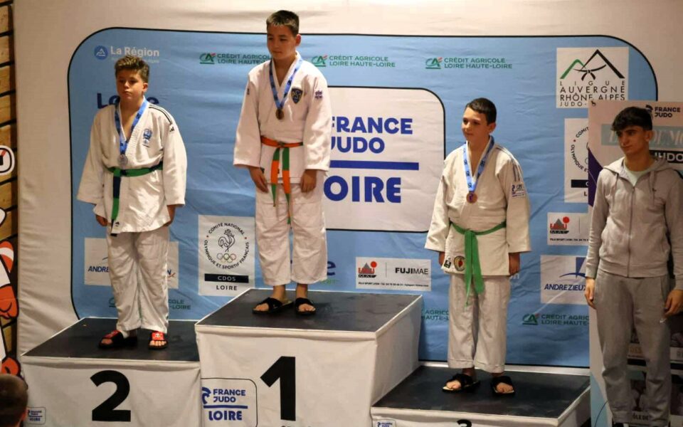 Tristan en OR au tournoi national de la Loire