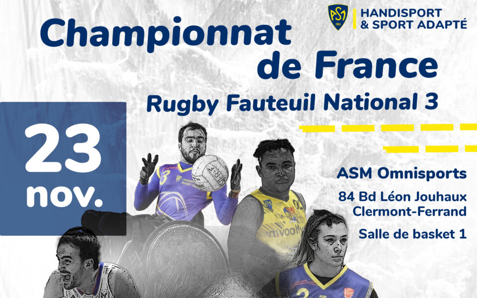 La championnat de France N3 de rugby fauteuil se p...